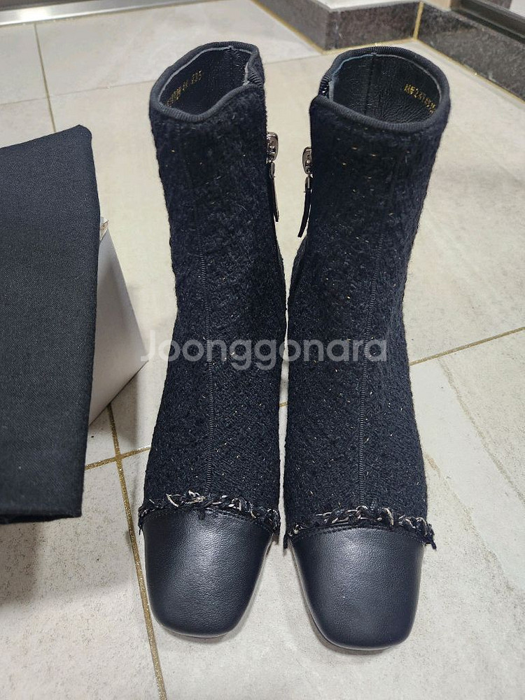 새상품) 한섬 마인 앵글부츠--1