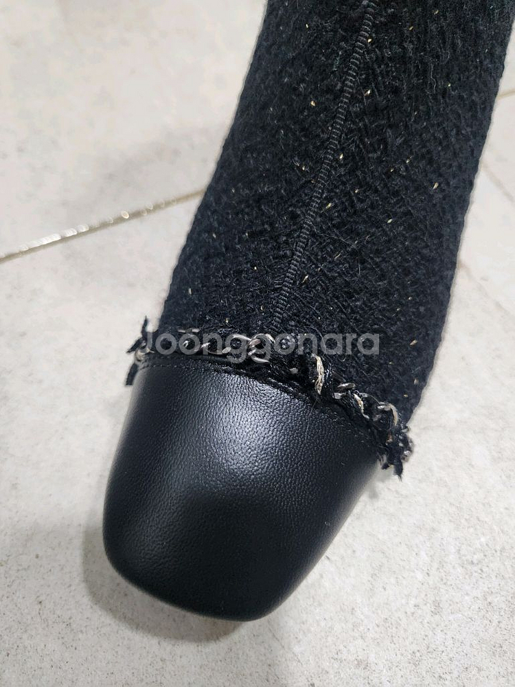 새상품) 한섬 마인 앵글부츠--5