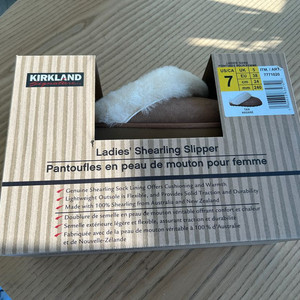 커클랜드 여성용 양털 슬리퍼 어그 슬리퍼