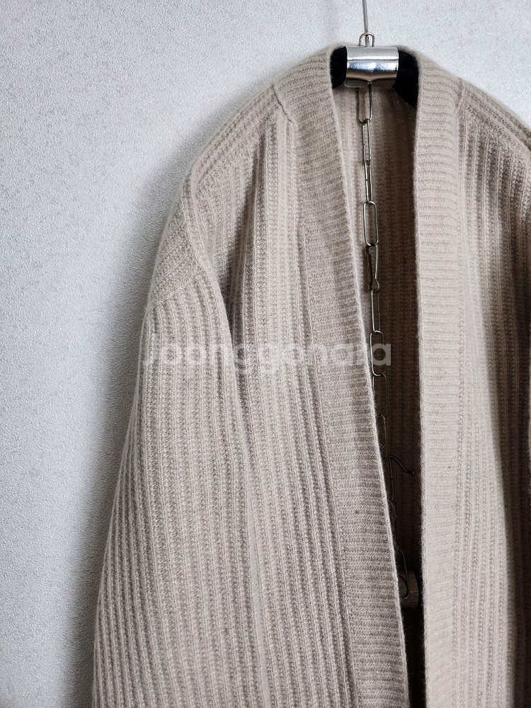 라우렐 울&비버 홀가먼트 가디건66--3