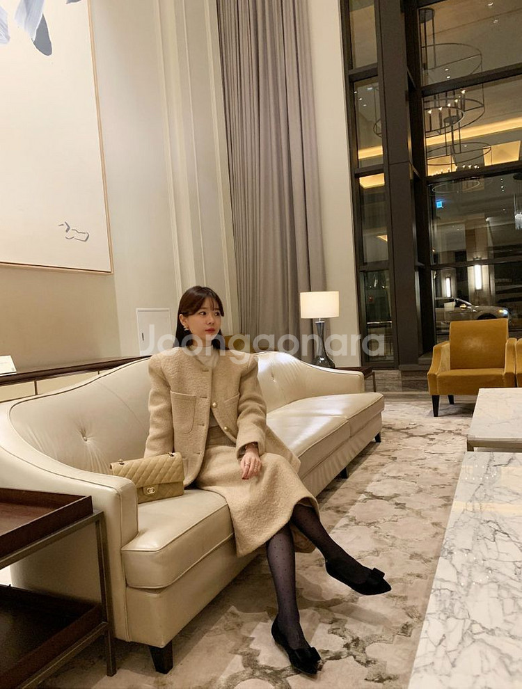 바이씨니 피넛 트위드 셋업:)--0