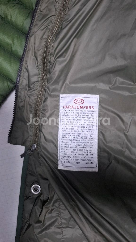 (정품) 파라점퍼스 여성 구스다운 롱패딩 L(77)--6