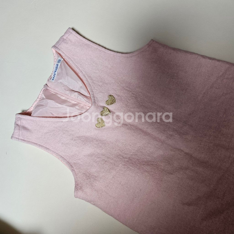 베베테일러 겨울 울 원피스130.120--7