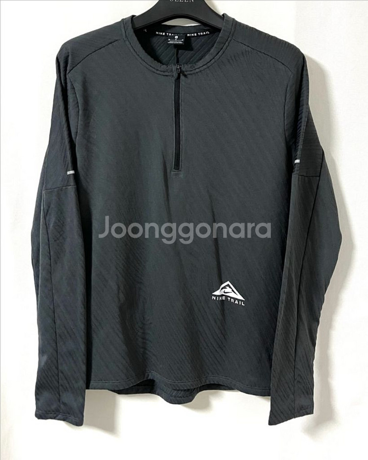 나이키 트레일 러닝 하프 집업티--4