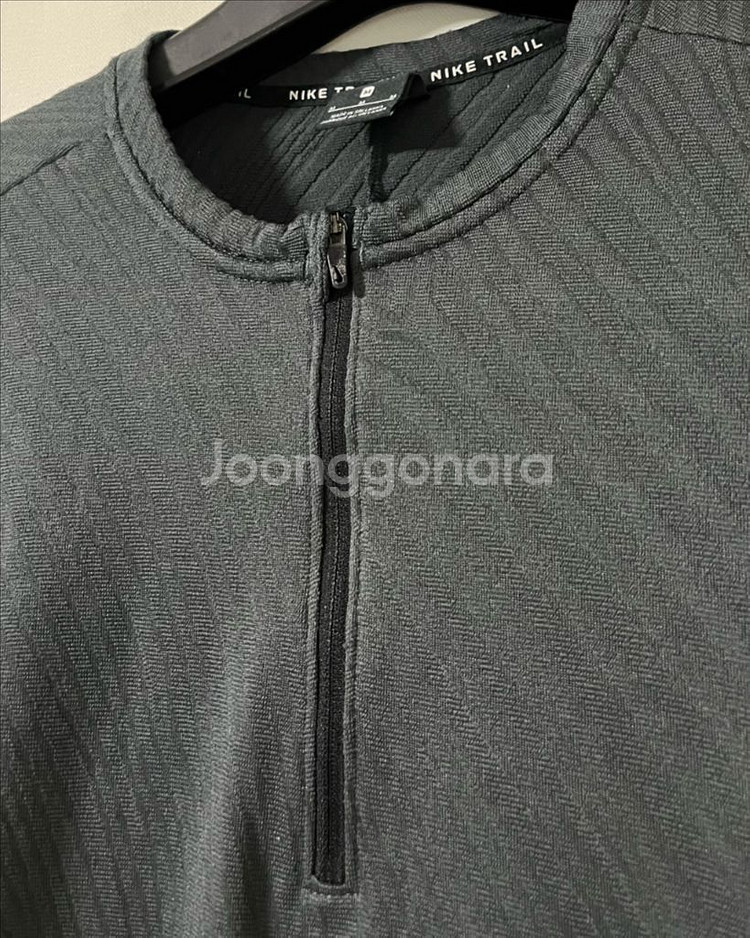 나이키 트레일 러닝 하프 집업티--6