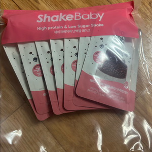 쉐이크베이비 단백질 쉐이크 쿠키앤크림 7개입 미개봉