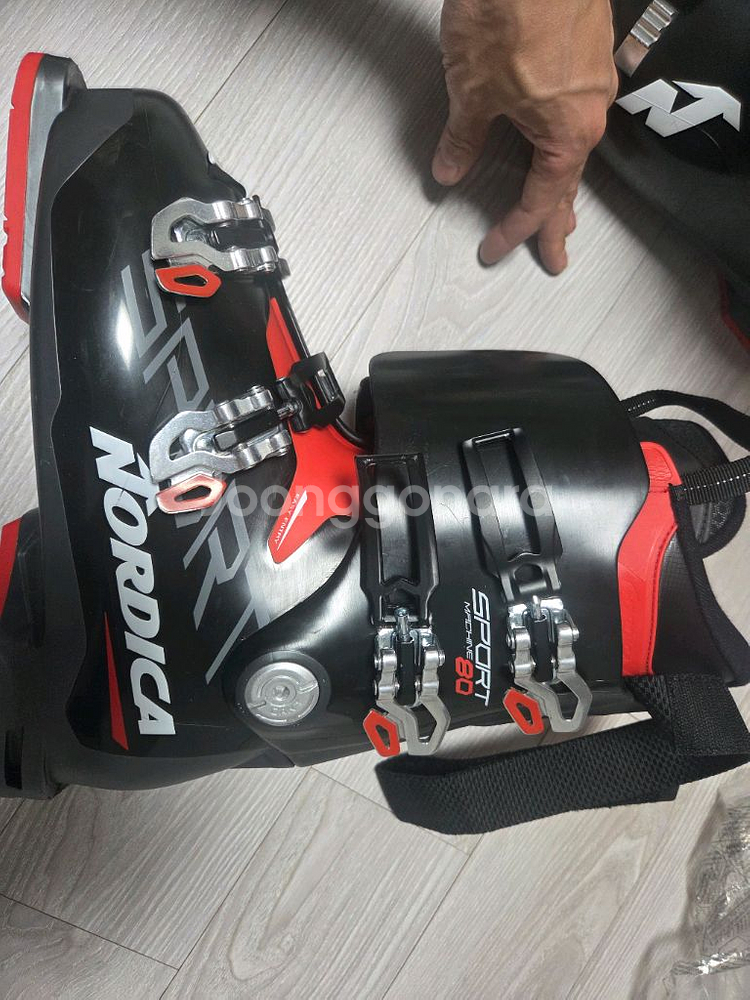 로시뇰 스키168 + 노르딕스포츠 부츠270 세트--4