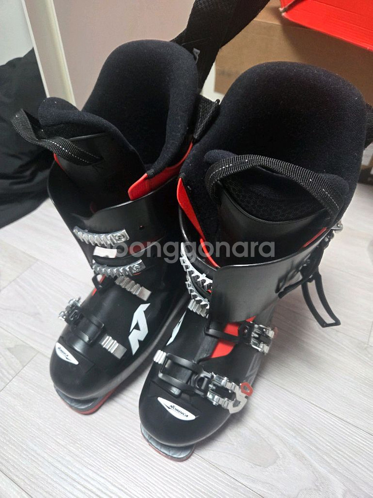 로시뇰 스키168 + 노르딕스포츠 부츠270 세트--5