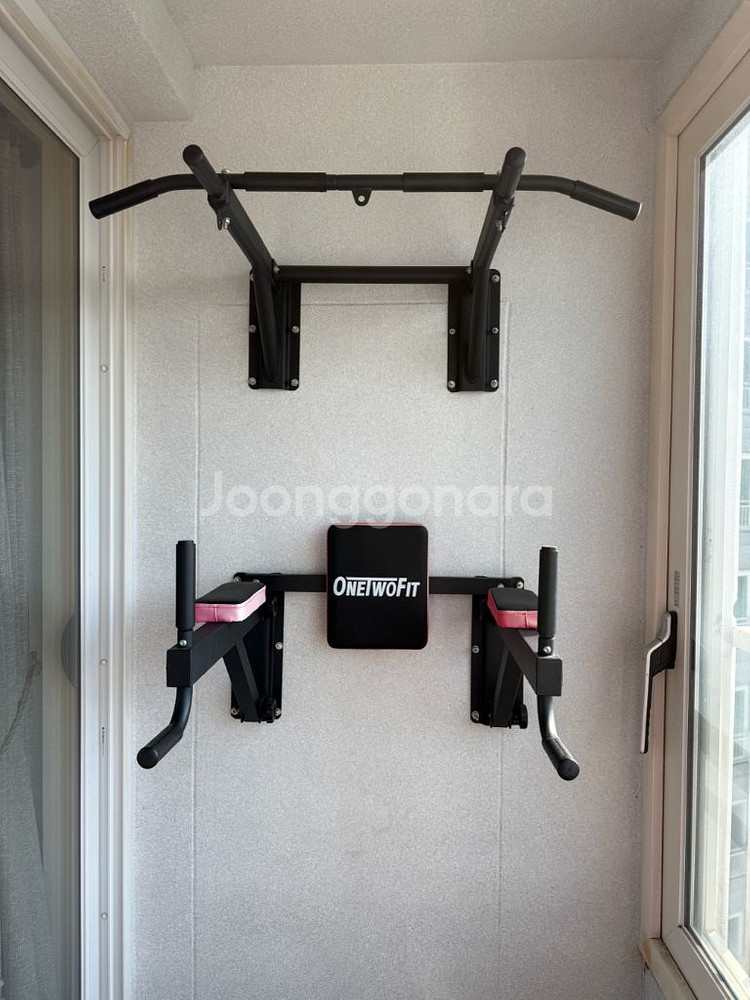 ONEIWOFIT 벽고정 철봉 치닝디핑--0
