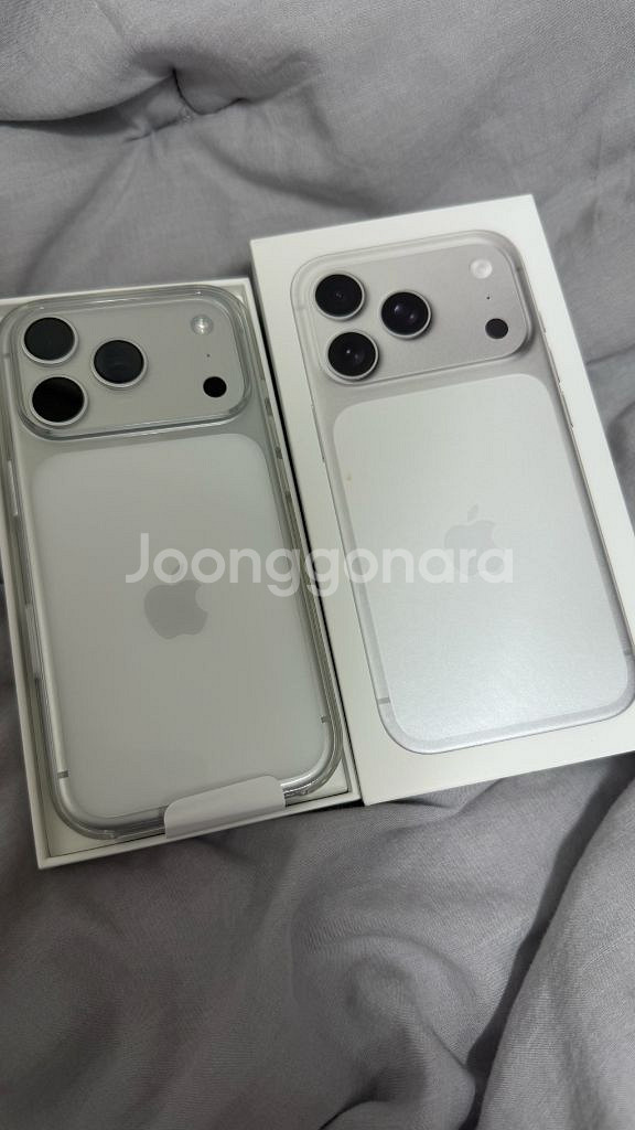 애케플 자급제 아이폰17프로 실버 1테라 프로맥스교환--0