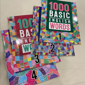 1000 basic english words 1-4 새상품