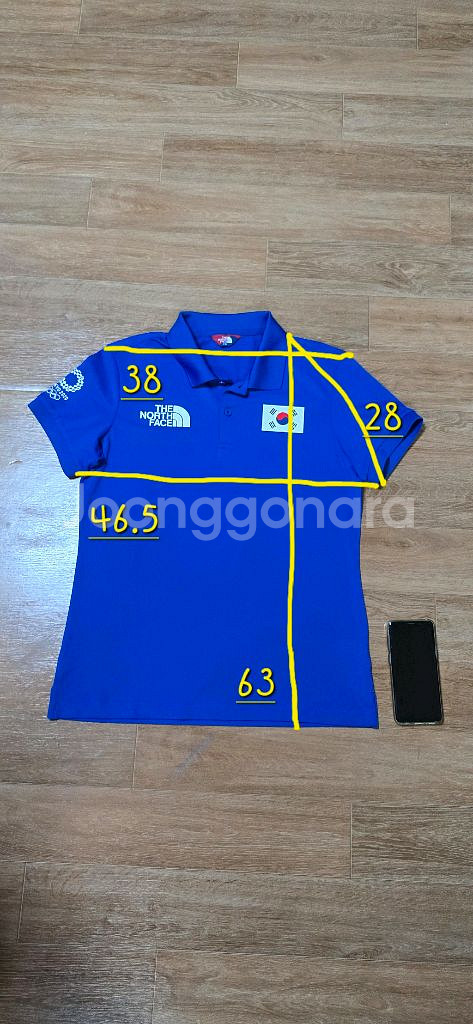 여.85-90) 노스페이스 여성 티셔츠, 2020 도쿄 올림픽--2