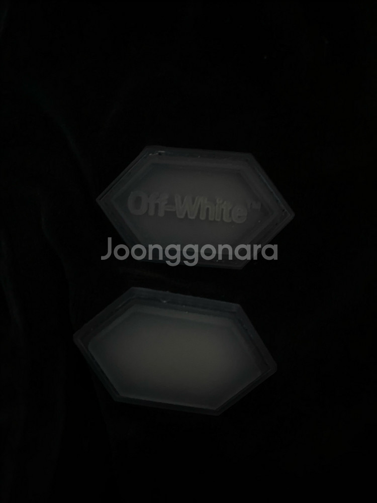 오프화이트 벨벳 트랙 팬츠 바지--6