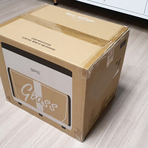 기펠 글라스 에어프라이어 4.5L(GBA-045I)(미개봉)