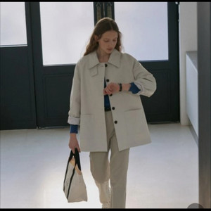 유라고 Mac half trench coat 새상품