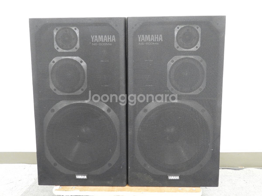 야마하 YAMAHA NS-500MA 베릴륨 스피커 1조/빈티지 모니터 오디오명기 대형 레트로 오디오 카페 매장--4