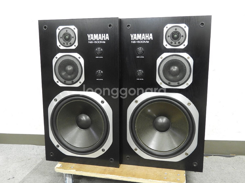 야마하 YAMAHA NS-500MA 베릴륨 스피커 1조/빈티지 모니터 오디오명기 대형 레트로 오디오 카페 매장--2
