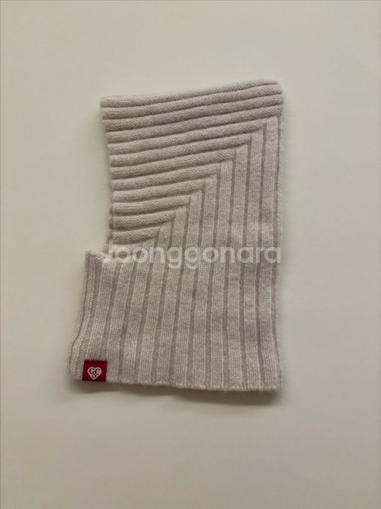 꼬숑 바라클라바 아이보리 택포--0