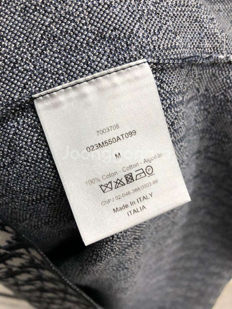 디올 오블리크 오버셔츠 M--3