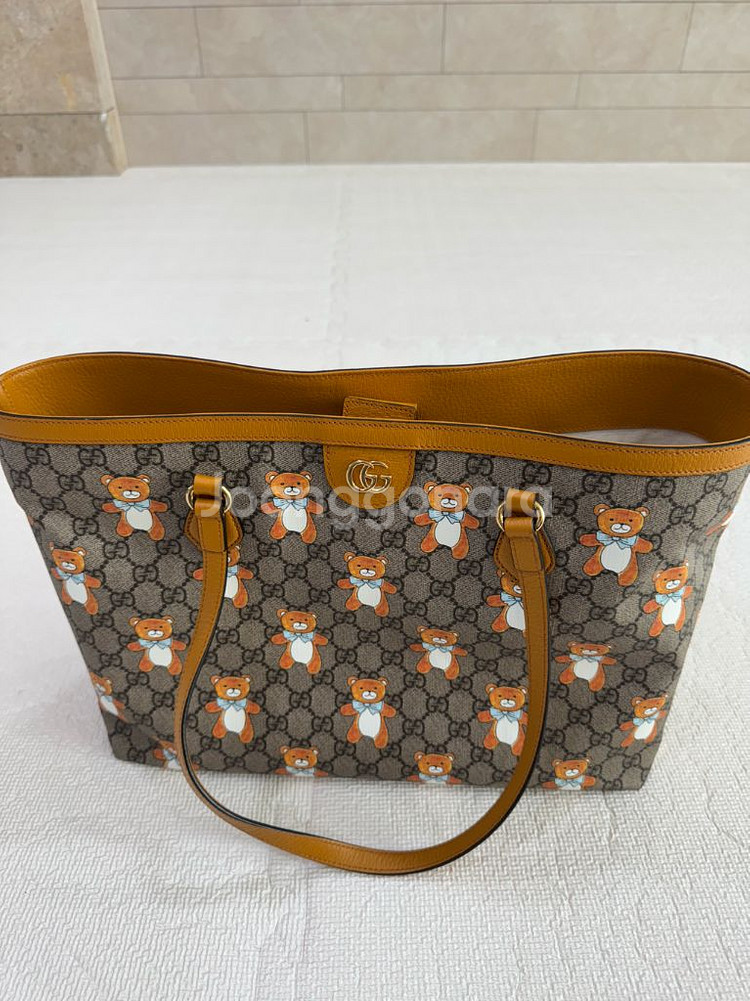 구찌 오피디아 카이 미디엄 토트백--1