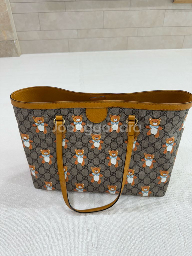 구찌 오피디아 카이 미디엄 토트백--2