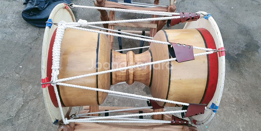 민속품 장구 .장구거치대--7