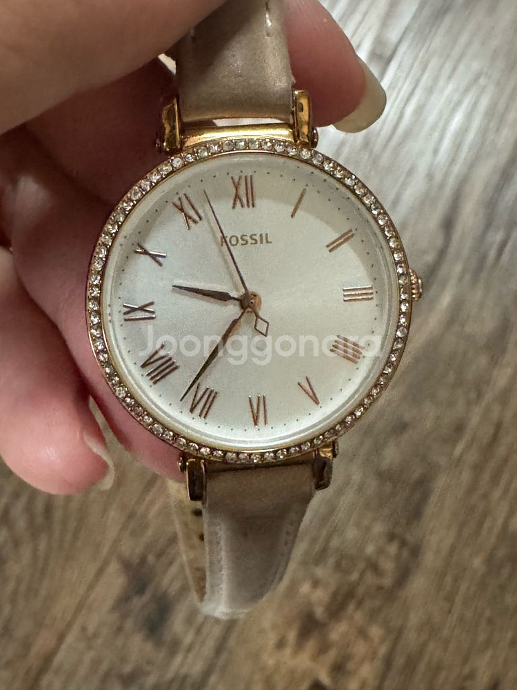 Fossil 여성 가죽 시계--5