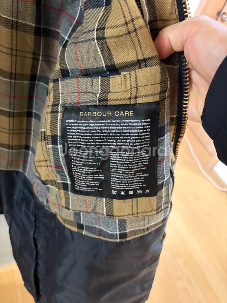 바버(BARBOUR) 비데일자켓 38사이즈 팝니다--10