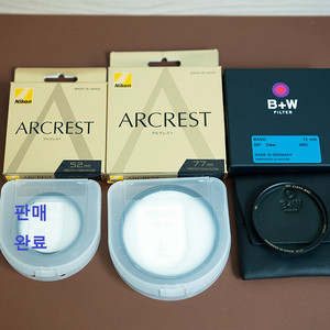 아크레스트 77mm bw 58mm 필터