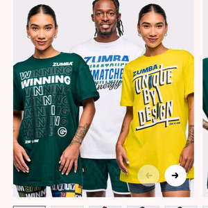 줌바 신상 공용티