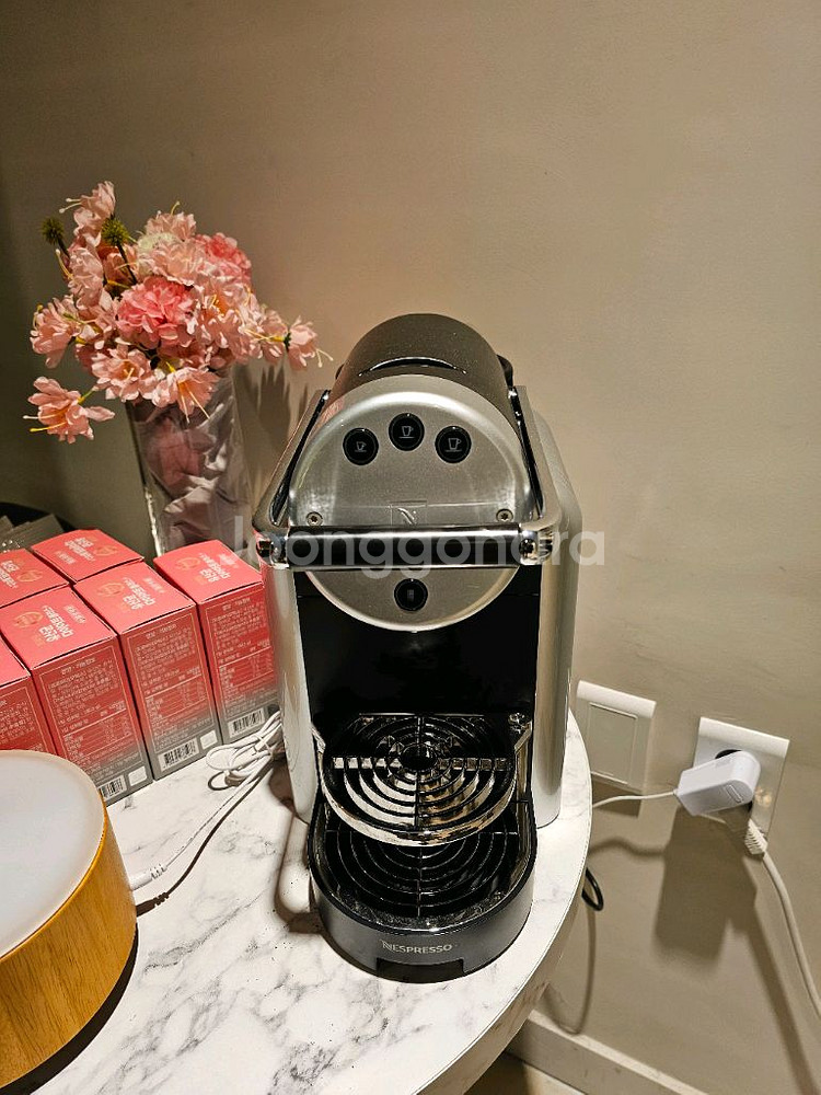 네스프레소 제니우스 커피머신--0