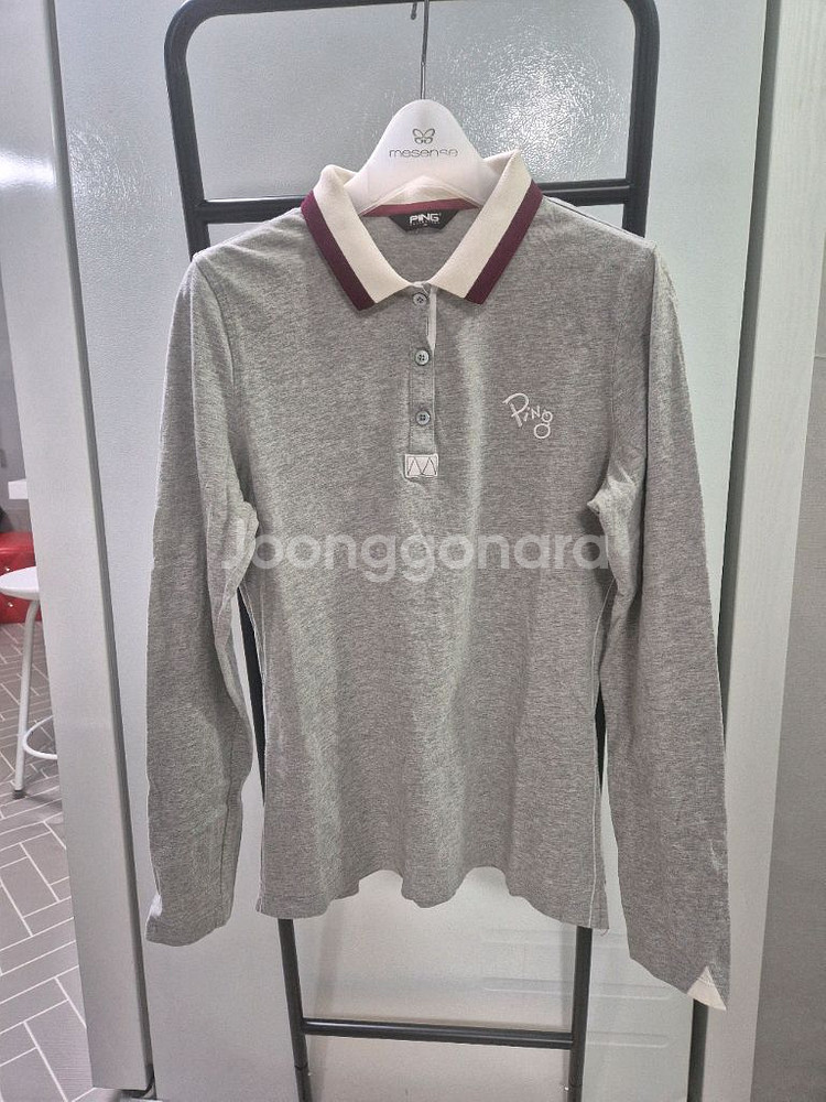 핑 여성 티셔츠--0