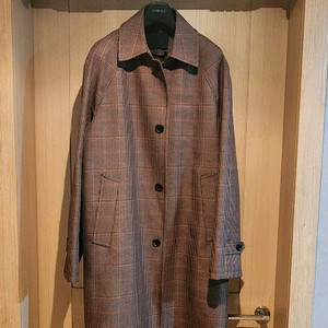 (새상품)티아이포맨 오버핏 하운드투스 맥코트 100~1