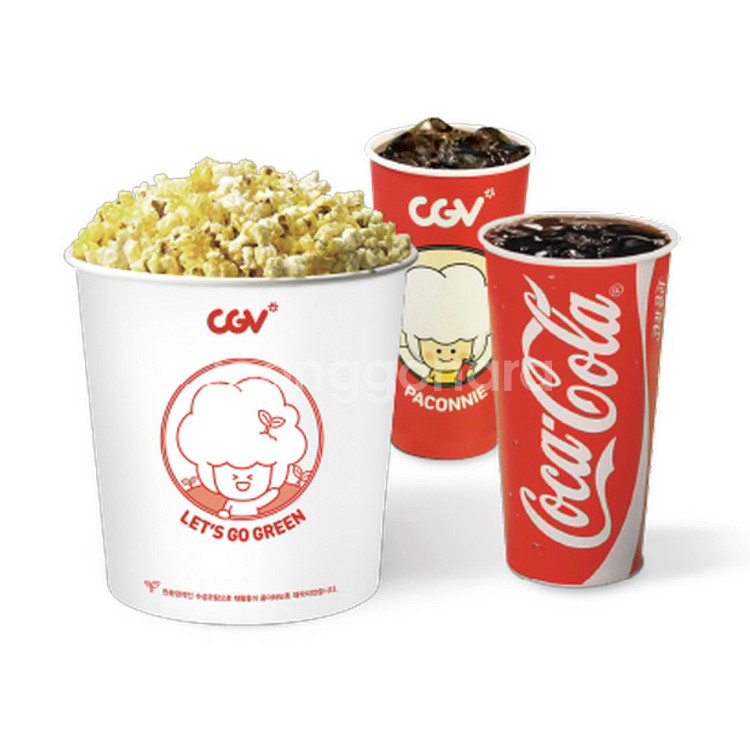 CGV 생일콤보 무료 쿠폰 (팝콘L+탄산음료M*2)--0