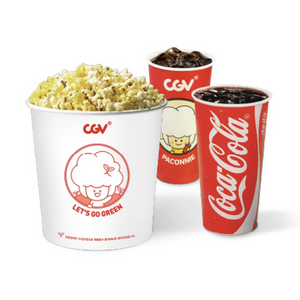 CGV 생일콤보 무료 쿠폰 (팝콘L+탄산음료M*2)