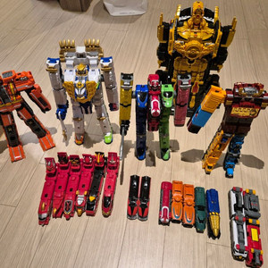 트레인포스 풀셋. 하이퍼엠페러.사파리킹.디젤킹.크레인킹