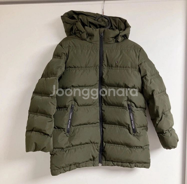 타미 힐피거 구스 패딩 키즈 116사이즈 판매합니다.--3