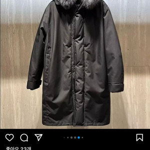 타임옴므 폭스퍼 패딩코트