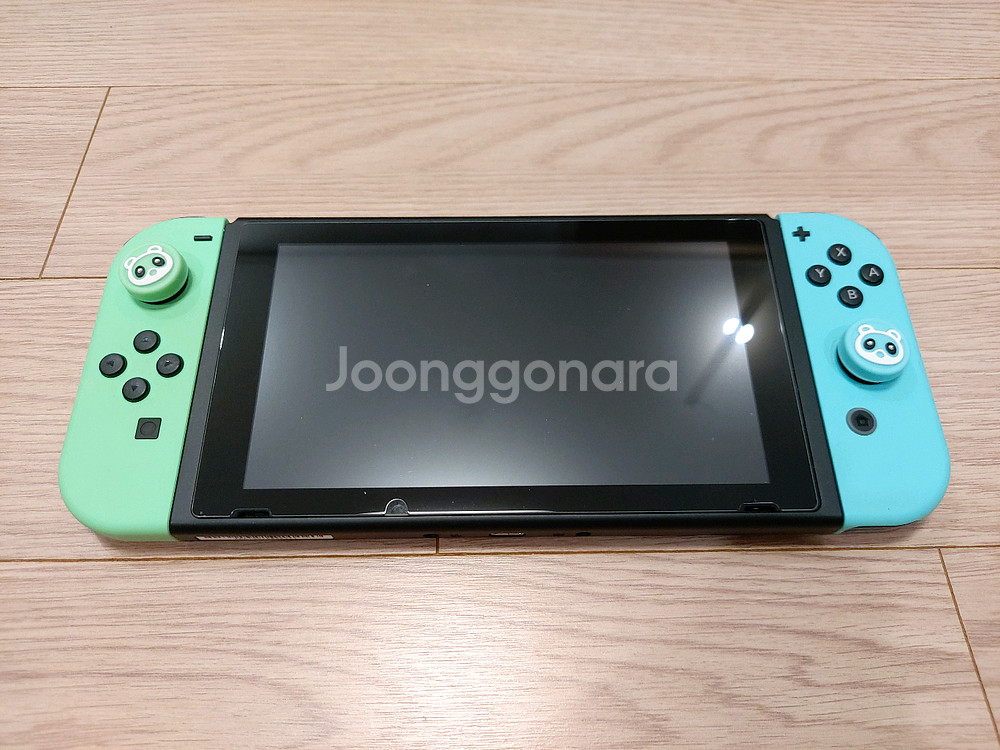 닌텐도스위치 모동숲에디션 배터리개선판 제품--2