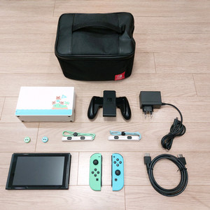 닌텐도스위치 모동숲에디션 배터리개선판 제품