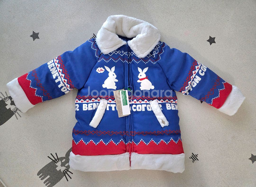 새상품-베네통키즈 겨울아우터--1