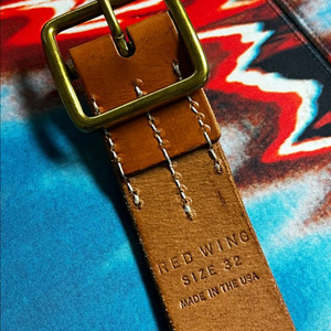 레드윙 가죽벨트 32사이즈
