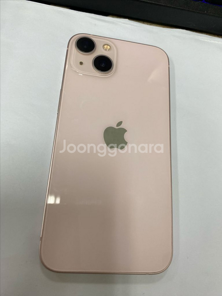 아이폰13 핑크 A급 128GB 무잔상--0