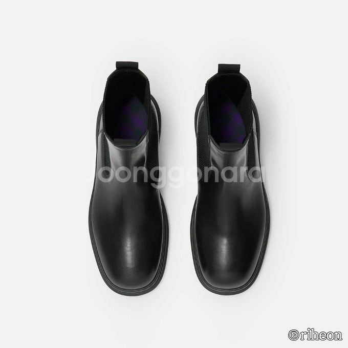 버버리 여성 첼시부츠--2