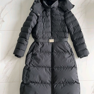 버버리 여성 벨트 퍼퍼 코트