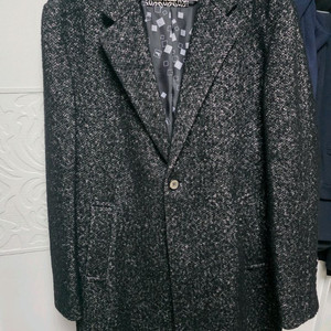 레노마 남성 헤링본 코트 xl