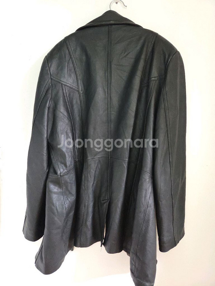 DANIER 데니어 빈티지 천연가죽 리얼가죽 자켓 XL 빅사이즈--2