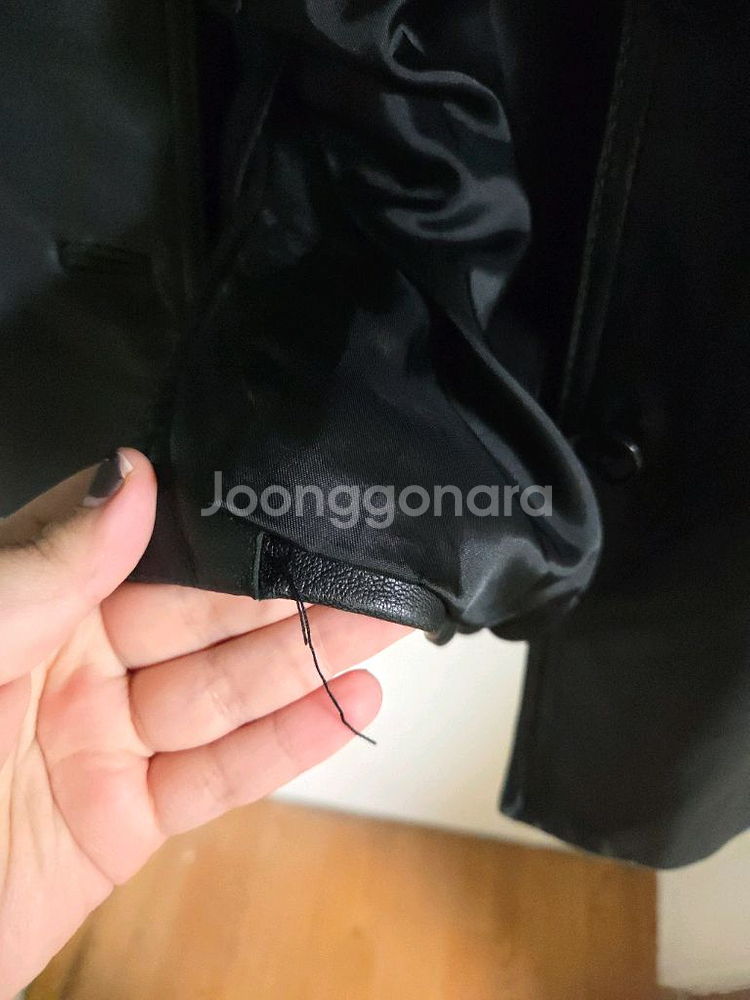 DANIER 데니어 빈티지 천연가죽 리얼가죽 자켓 XL 빅사이즈--6