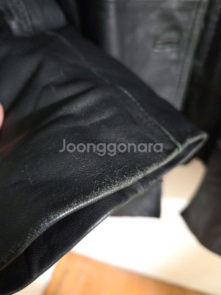 DANIER 데니어 빈티지 천연가죽 리얼가죽 자켓 XL 빅사이즈--8