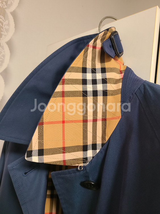 버버리 여성 트렌치 캠든 UK8 US6--7